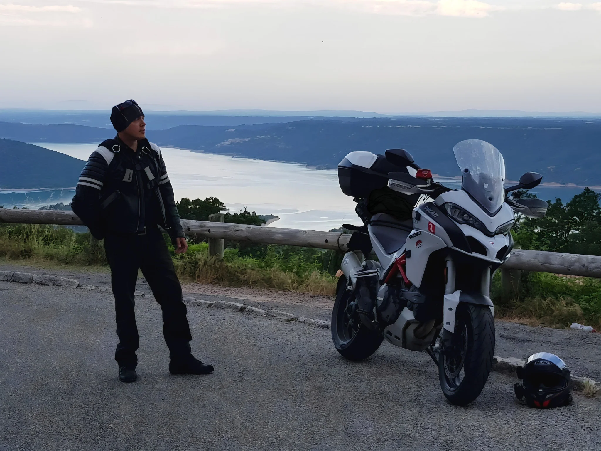 Win Love Cry Motorcyclist Win Love Cry Motorcyclist